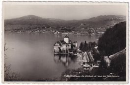 Château de Chillon et vue sur Montreux