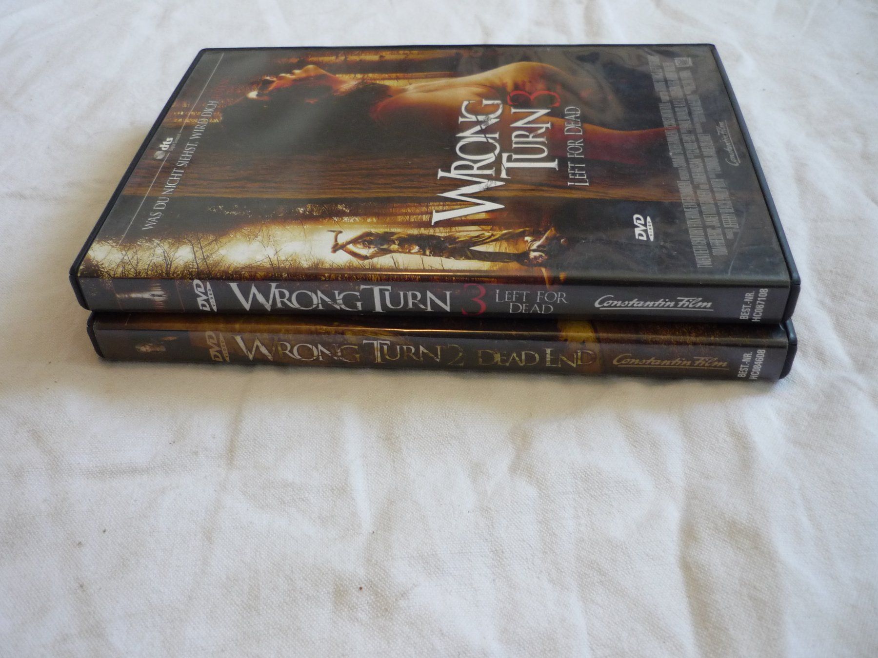 Alle DVDs: 2x DVD Horror - Wron Turn 2 + 3 – Gebraucht aus Beringen von zzRegal 1