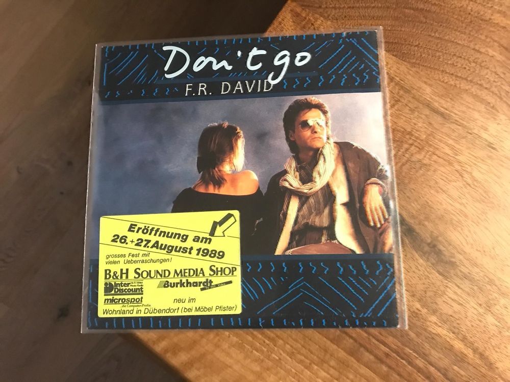 F.R. David Single (Gebraucht) in für CHF 5 – mit Lieferung auf Ricardo ...