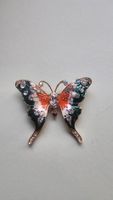 Vintage Brosche Schmetterling Emaille Top Zustand 6cm