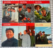 6 riviste "La Cina" 1970