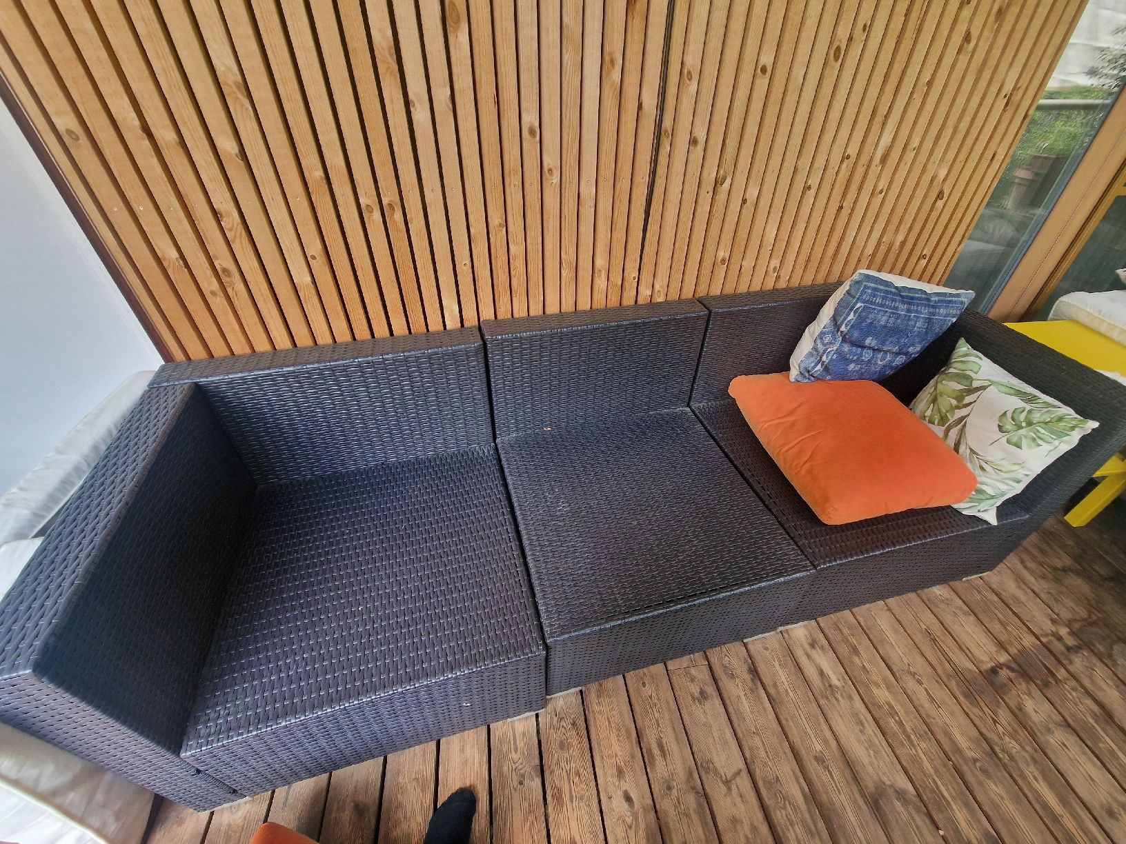 Sofas: Garten lounge set Polyrattan gebraucht – D'occasion à Pfungen par brsh60