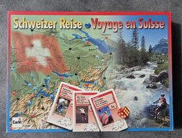 Schweizer Reise, Voyage en Suisse Brettspiel, komplett