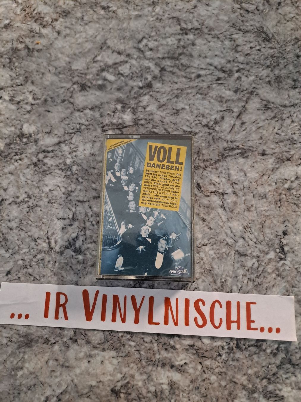 Kompaktkassetten: MC  VARIOUS  "Voll daneben" Neue Deutsche Welle POLYSTAR – Neu und originalverpackt aus Uetendorf von Essiggurken