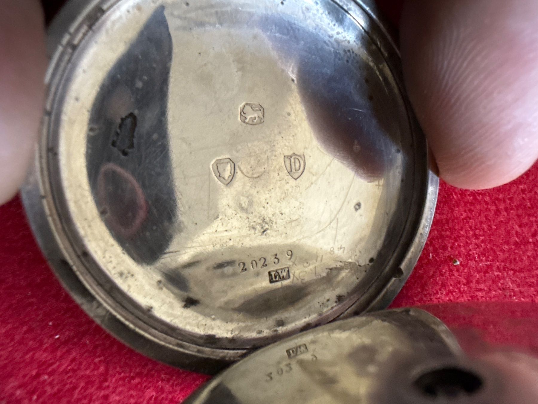 Orologi: Antike Taschenuhr echt Silber 47 mm – Usato da Pfeffingen venduto da Allhandelklgwatches 4