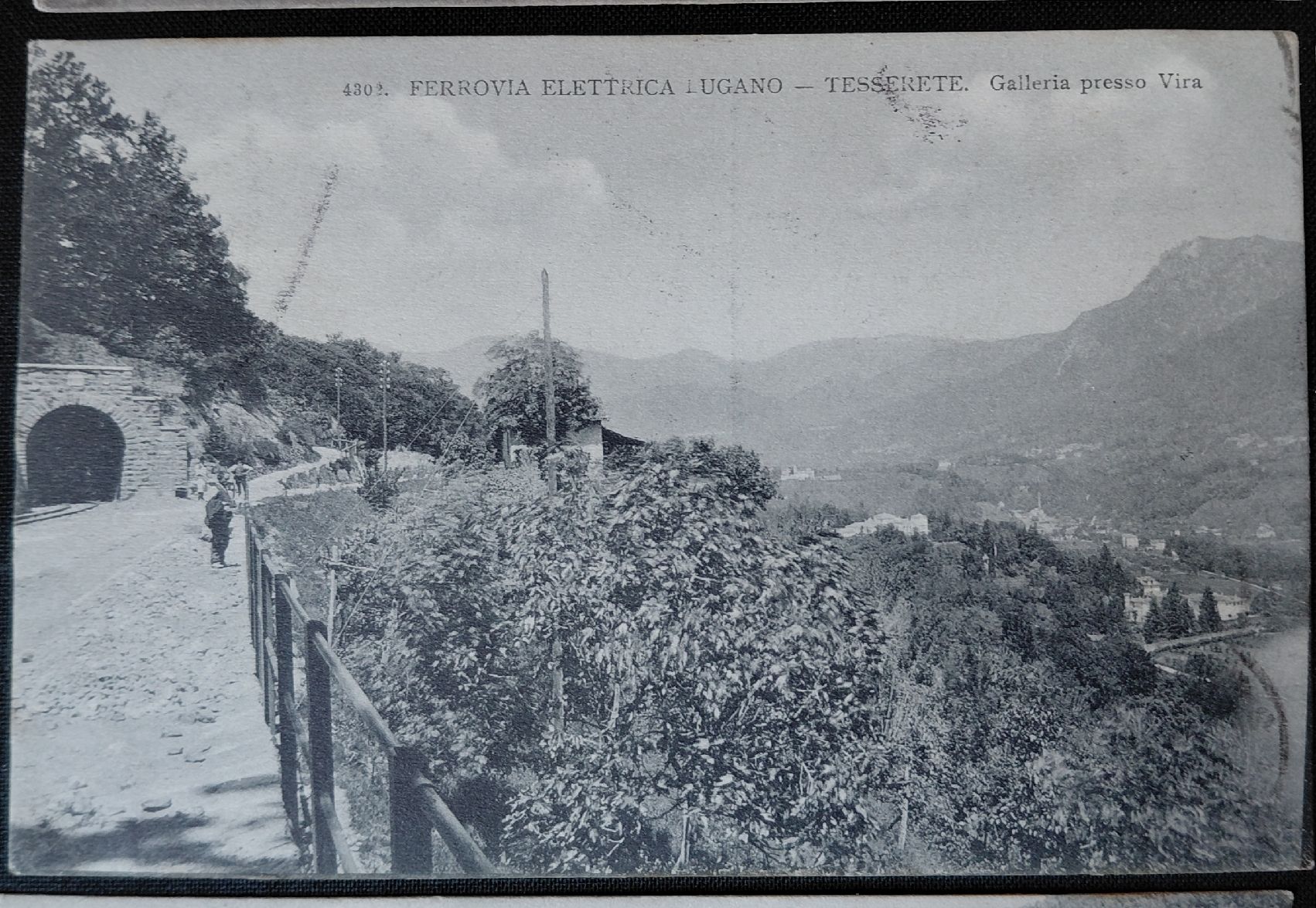 Cartes postales: 6 Ansichtskarten elektr. Eisenbahn Lugano Tesserete, 1909 – D'occasion à Trogen par Limboo 3