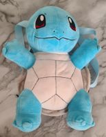 Pokemon Schiggy Schildkröte Rucksack/Plüschtier hellblau