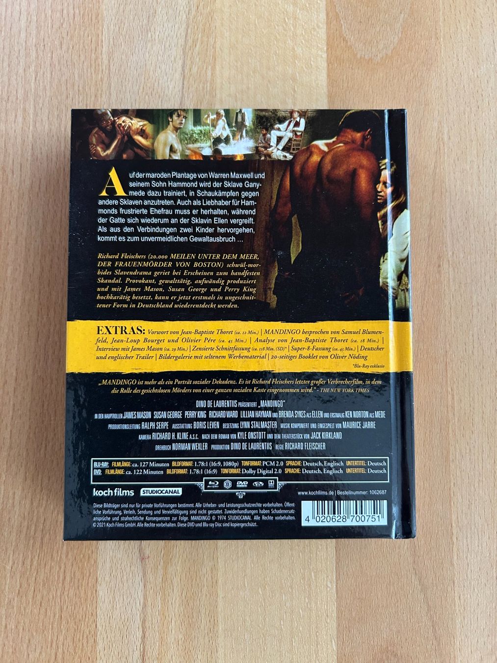 Tutti i DVDs: Mandingo (1975) - RAR – Usato da Bubikon venduto da cinerama01 1