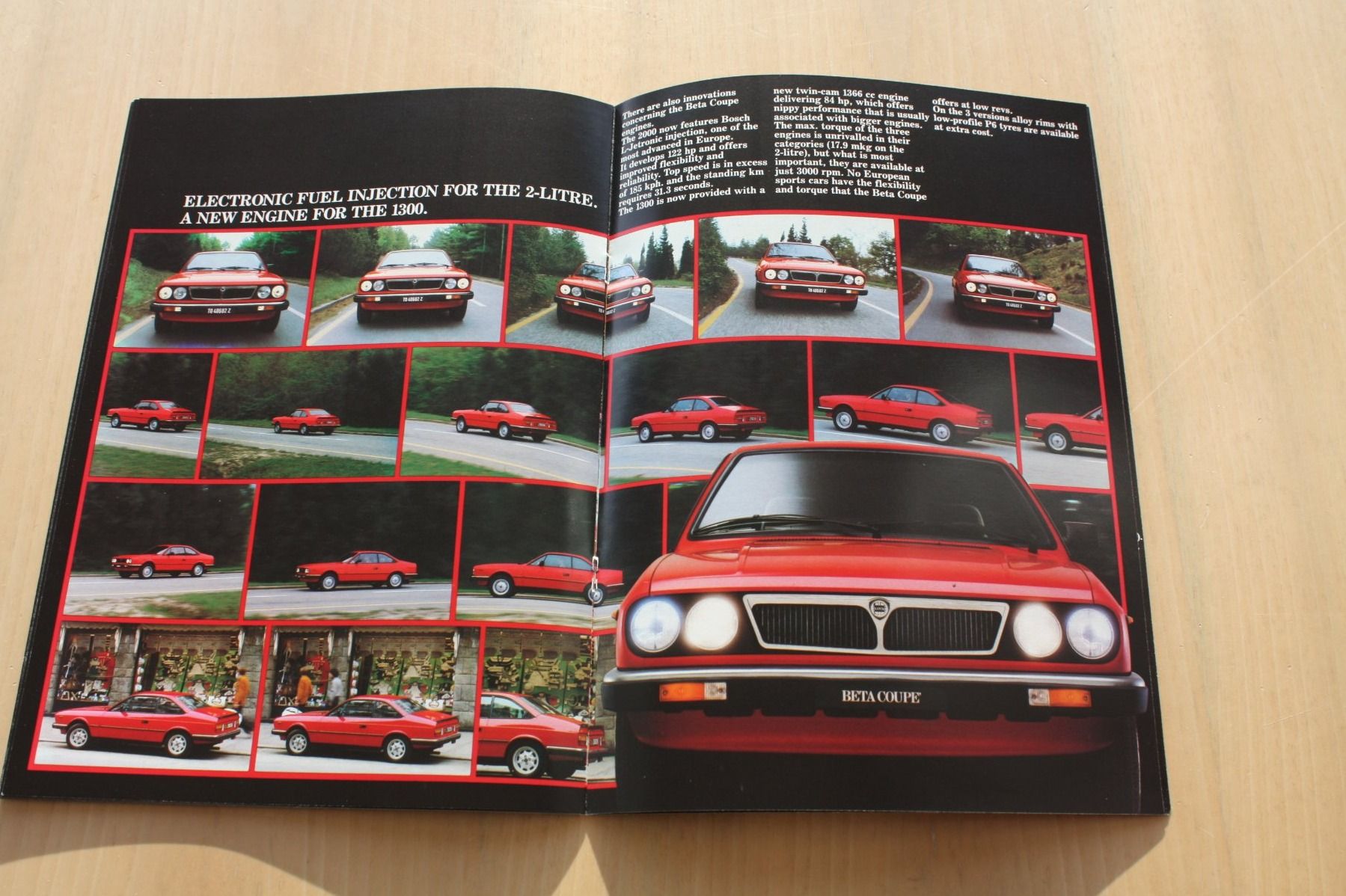 Lancia Dokumente: Lancia Beta Coupe Serie II Prospekt 1981 – Gebraucht aus Wikon von erwin400 6
