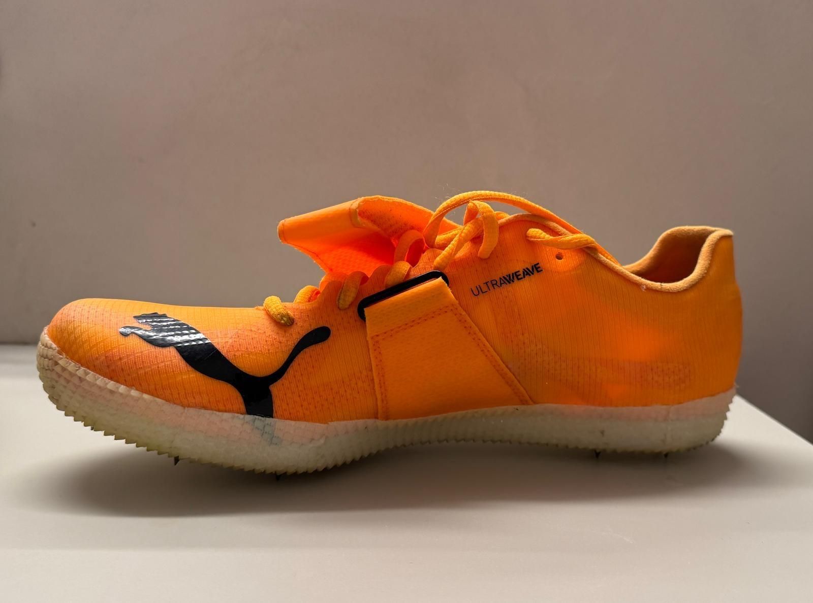 Puma Scarpe da uomo: Puma Evospeed Sprintschuhe, Orange, Gr. 44.5 mit Spikes! – Usato da Oberuzwil venduto da FJC 4