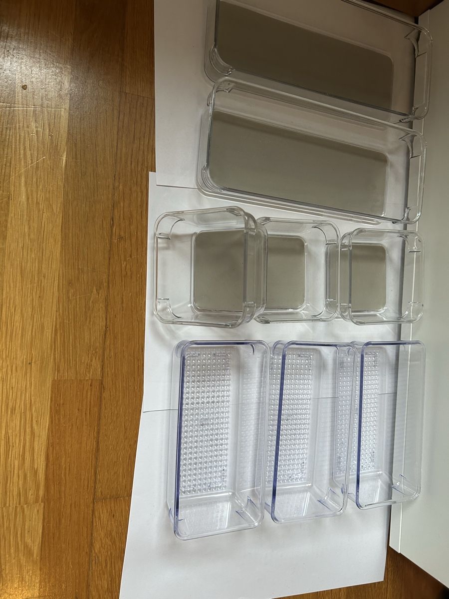 Set di tavolo e panche: Organizer Schubladen/Schrank – Usato da Zürich venduto da Petrita 2