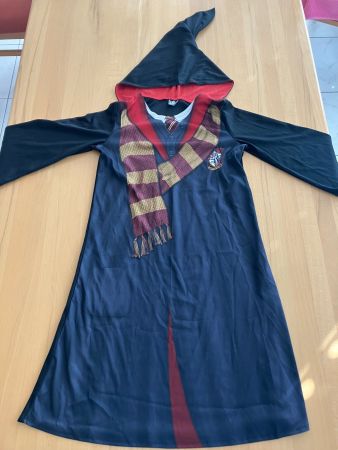 Harry Potter Kostüm Grösse 7 – 9 Jahre + 1 Zauberstab