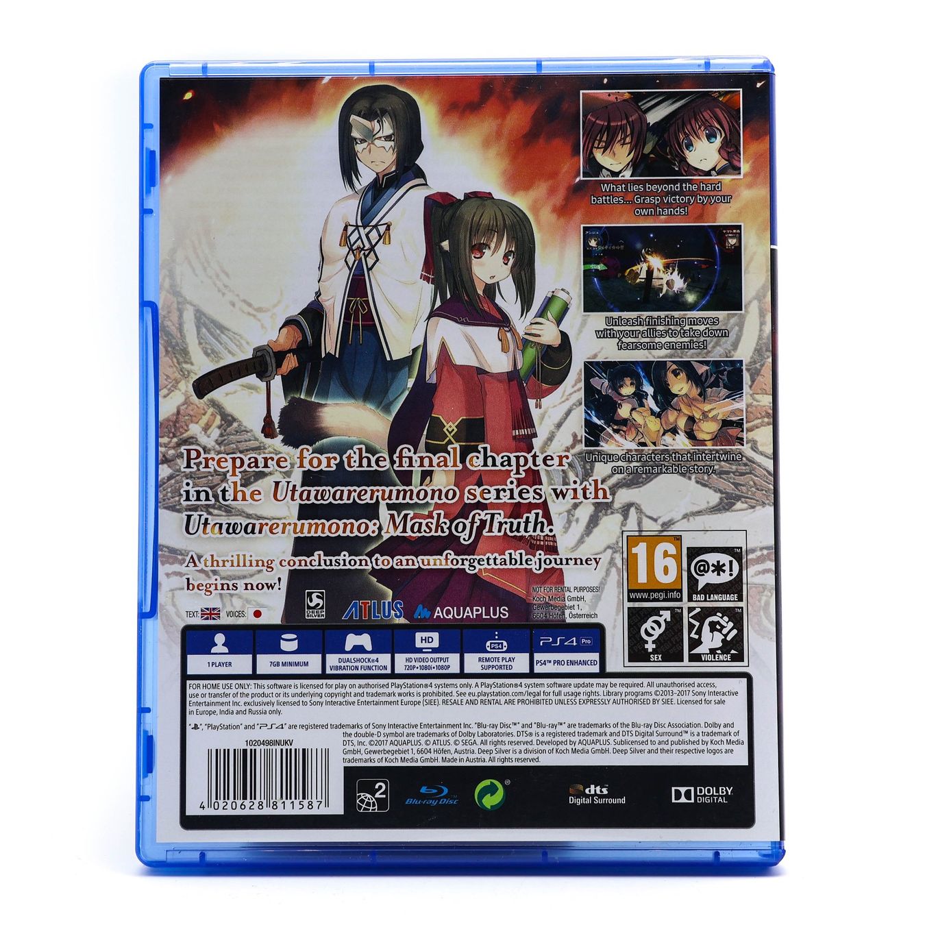Giochi: Utawarerumono : Mask of Truth - PS4 – Usato da Paudex venduto da dindeboy 1