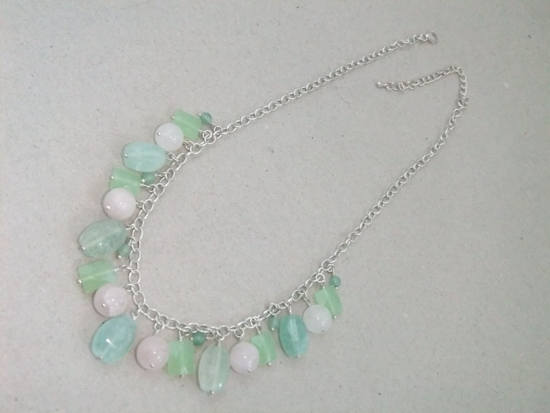 Ketten: Halskette Aquamarine / 925 Silber – Gebraucht aus Esslingen von eintagammeer 1