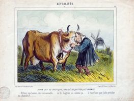 Charles Amédee De Noe alias Cham (1819-1879) Lithographie