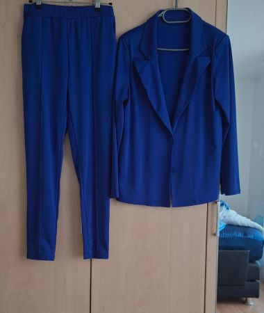 Hosenanzug 2 Teilig elastisch und Hose  Elastikbund gr M