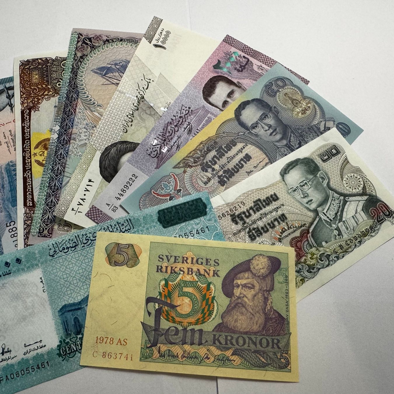 Banconote: Lot 10 Stück Banknoten UNC – Usato da Reitnau venduto da tb-muenzen 2
