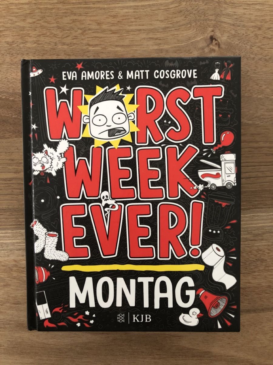 Libri: Worst Week ever! Montag – Nuovo (secondo la descrizione) da Münchenbuchsee venduto da zwaergli02