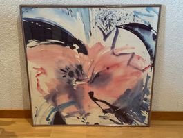 Gerahmter Kunstdruck, Reprod., Mona Arnold, 1993, 70x71cm