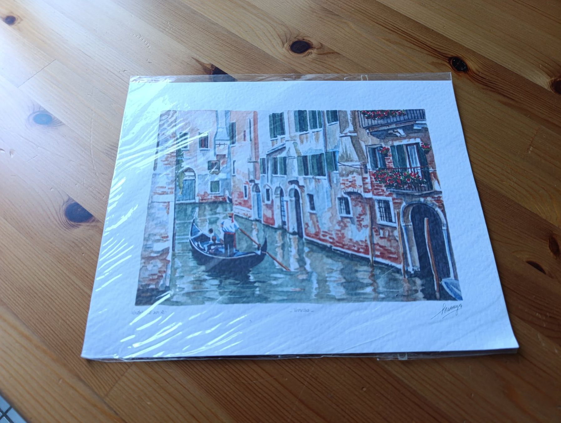 Grafica & Litografie: Trois lithographies de Venise – Nuovo e nell'imballaggio originale da Prangins venduto da Timband
