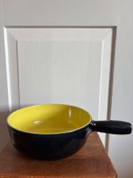 Vintage Von Roll Gusseisen Fondue Pot / Caquelon