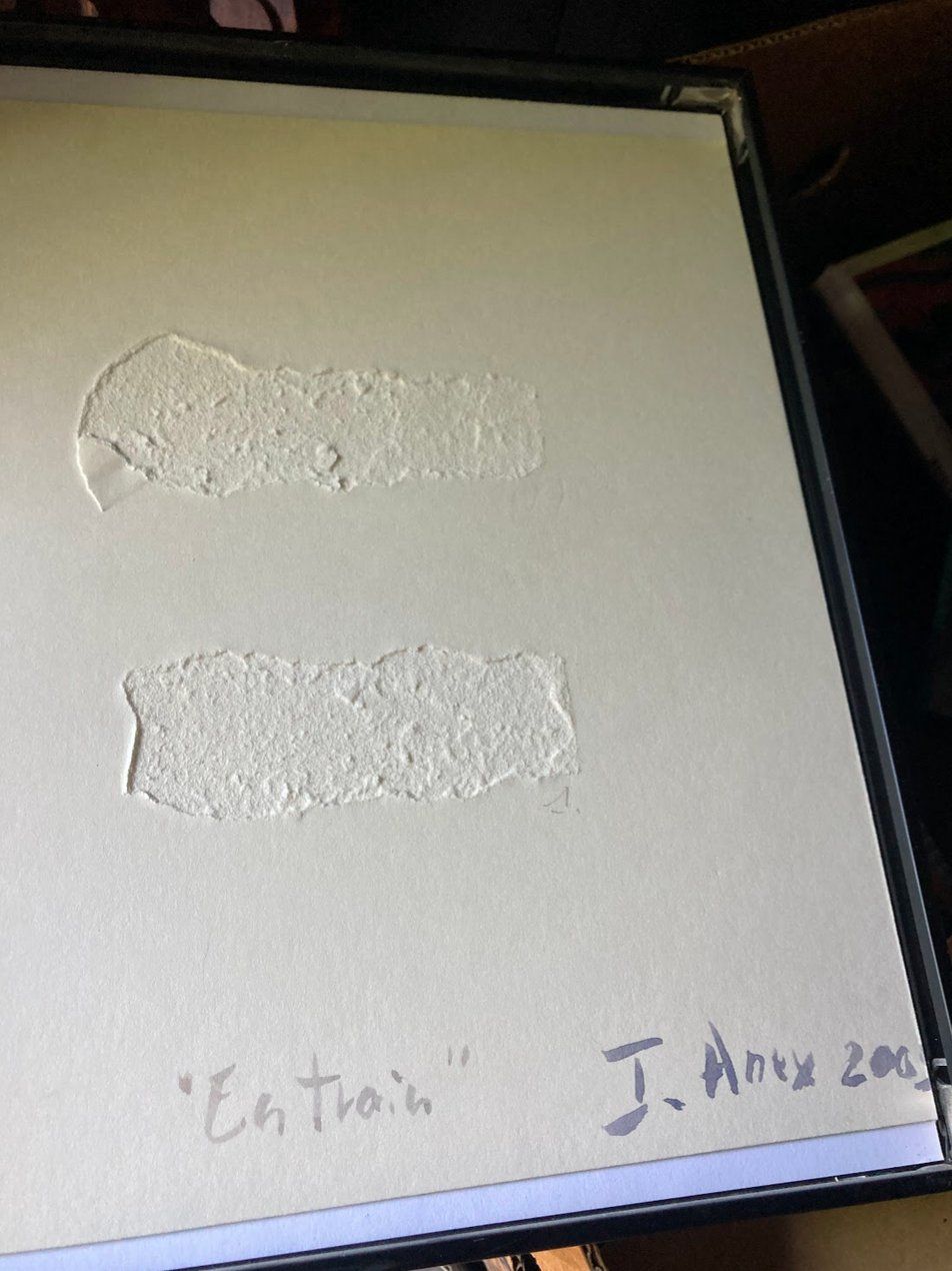 Dipinti: Aquarelle Anex signé "en train" 2003 ? – Usato da St-Cierges venduto da LeRegain 2