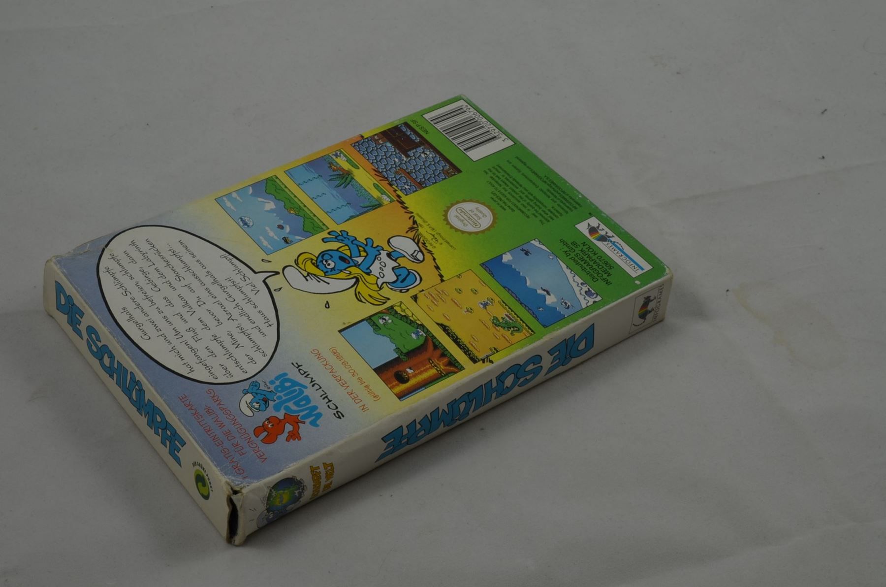 Giochi: Die Schlümpfe NES Spiel CB – Usato da Buchs AG venduto da SellAndBuyX 1