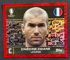 **RAR**Topps EM 2024--FRA 2 mit "Topps" Logo im Glitzer!!!