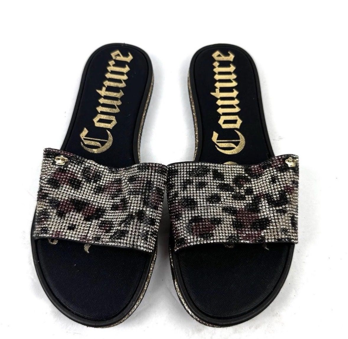 Juicy Couture Damenschuhe: Juicy Couture Glitzer Sandalen – Neu (gemäss Beschreibung) aus Wettingen von img_nt6b