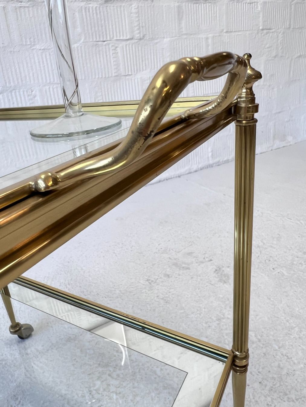 Servierwagen: Vintage Messing Servierwagen – Gebraucht aus Walzenhausen von stilvollwohnen 3