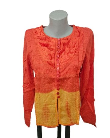 NEU! BOOM BABA Bluse Stickerei Gr. L Hippie Boho Chic