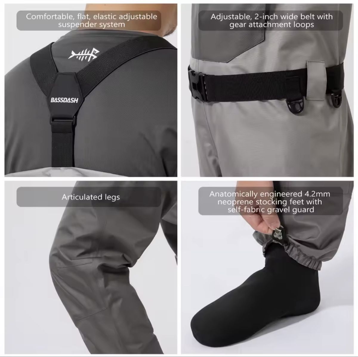 Pantalons: Wathosen Bassdash – Neuf (Voir description) à Luzern par jul_c8r7 4