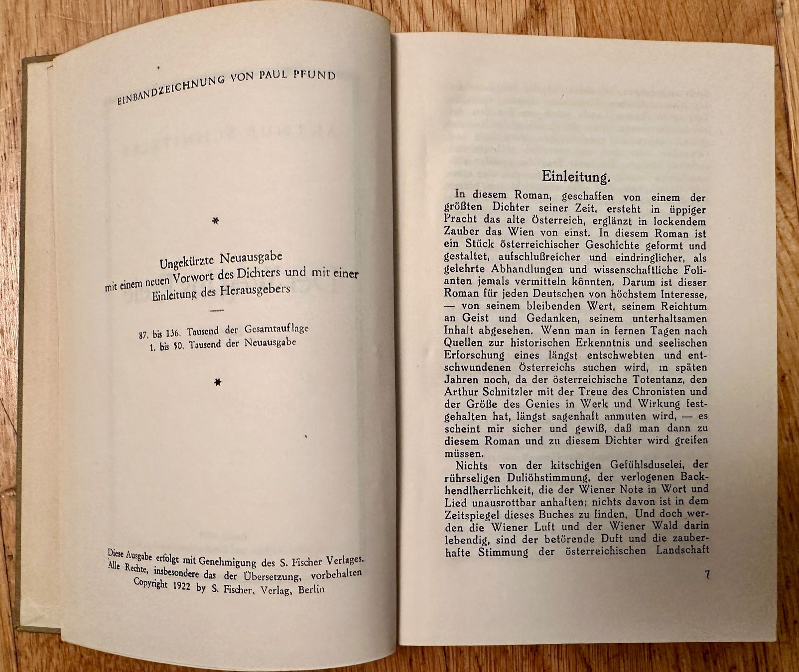 Libri: Arthur Schnitzler: Der Weg ins Freie. 1929 – Usato da Zürich venduto da allp 3