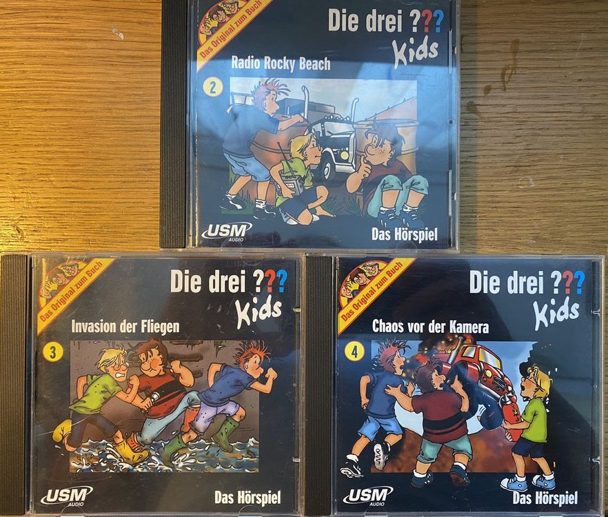 Die drei Fragezeichen Kids CDs 2, 3 und 4 ??? (Gebraucht) in Spiez für ...