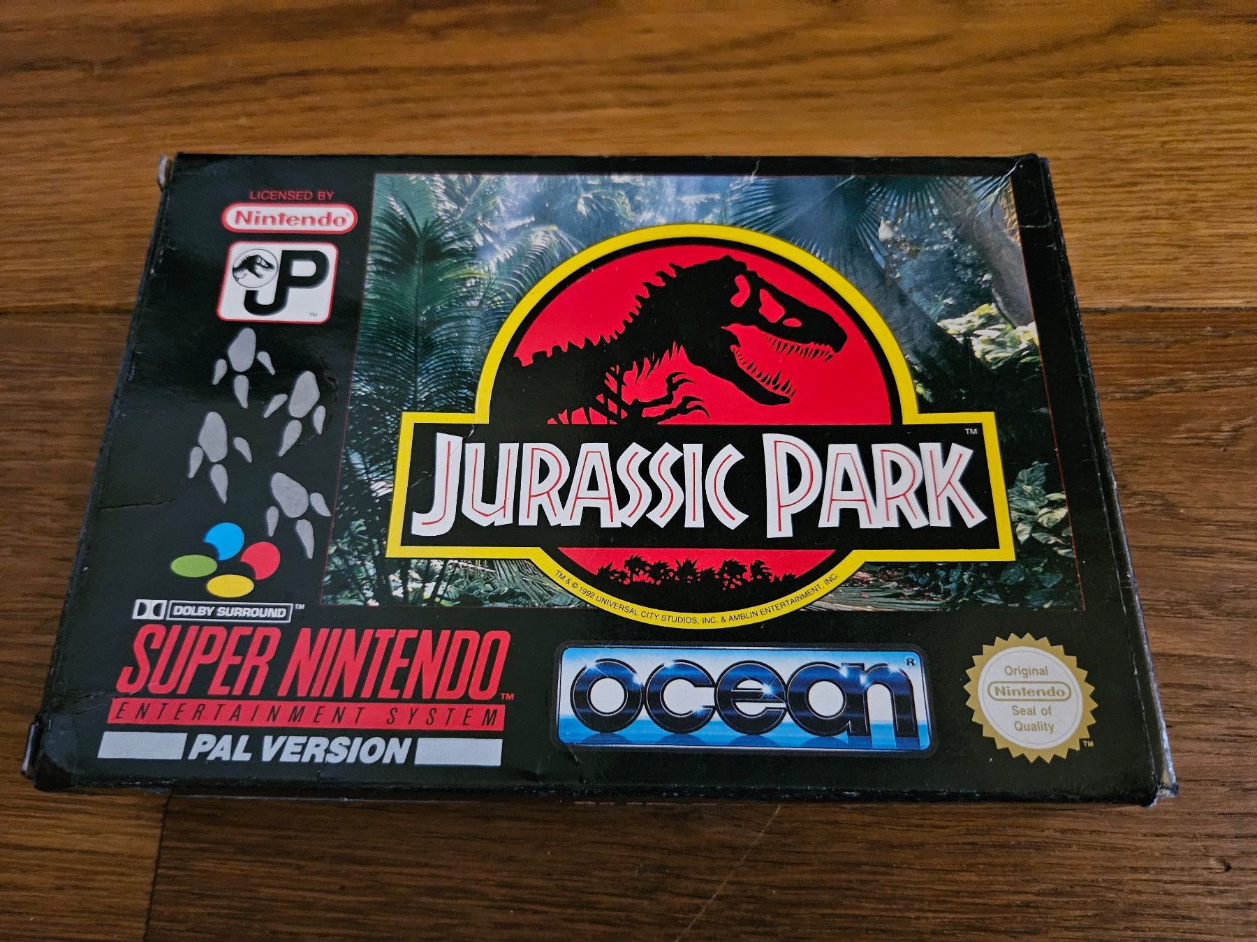 Nintendo Giochi: Jurassic Park SNES OVP – Nuovo e nell'imballaggio originale da Hindelbank venduto da GameBoy1981 1