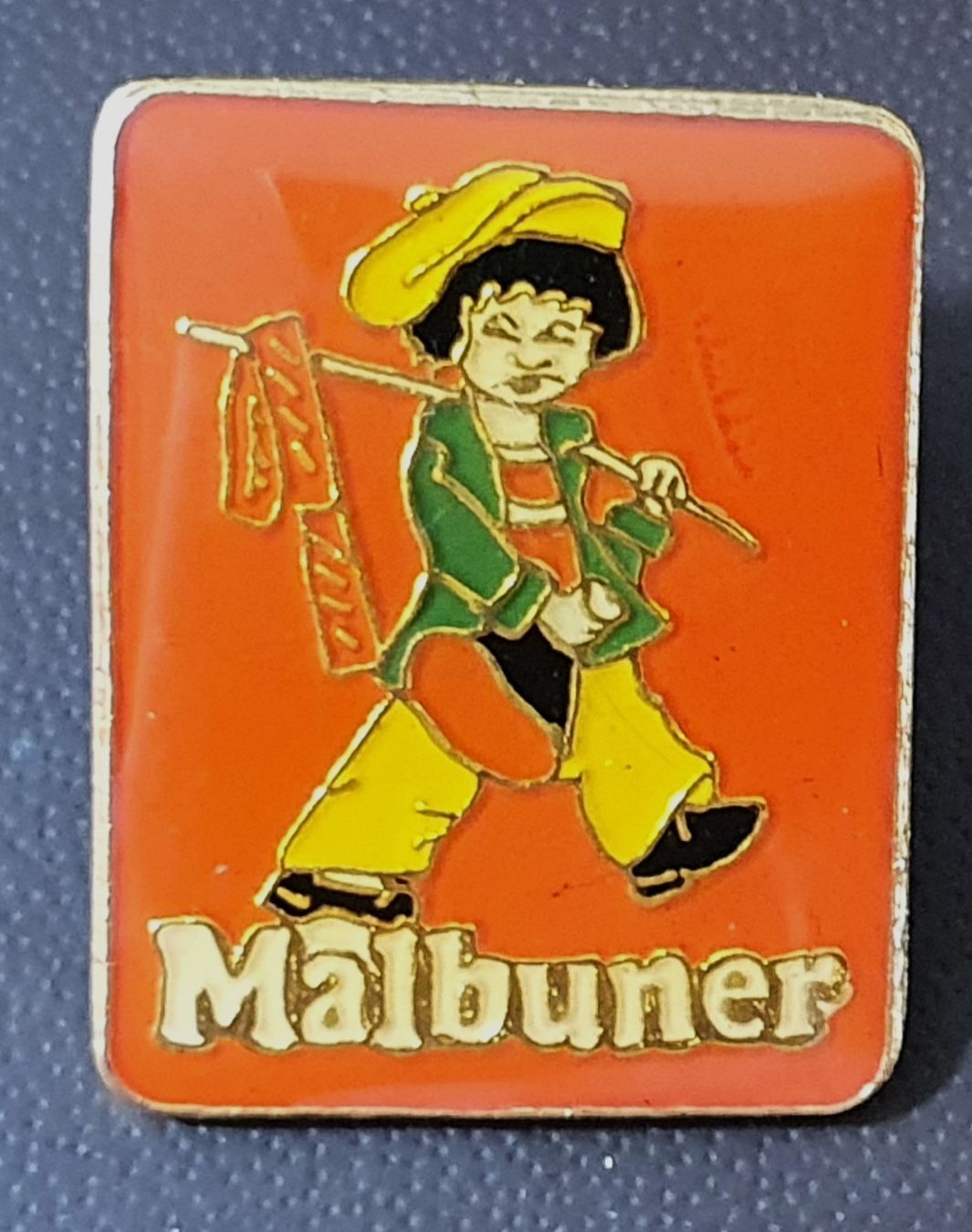 Placchette & Badge: R633 - Pin Junge Mädchen Kind Wanderer Malbuner – Usato da Reinach BL venduto da Boston-Verkauf