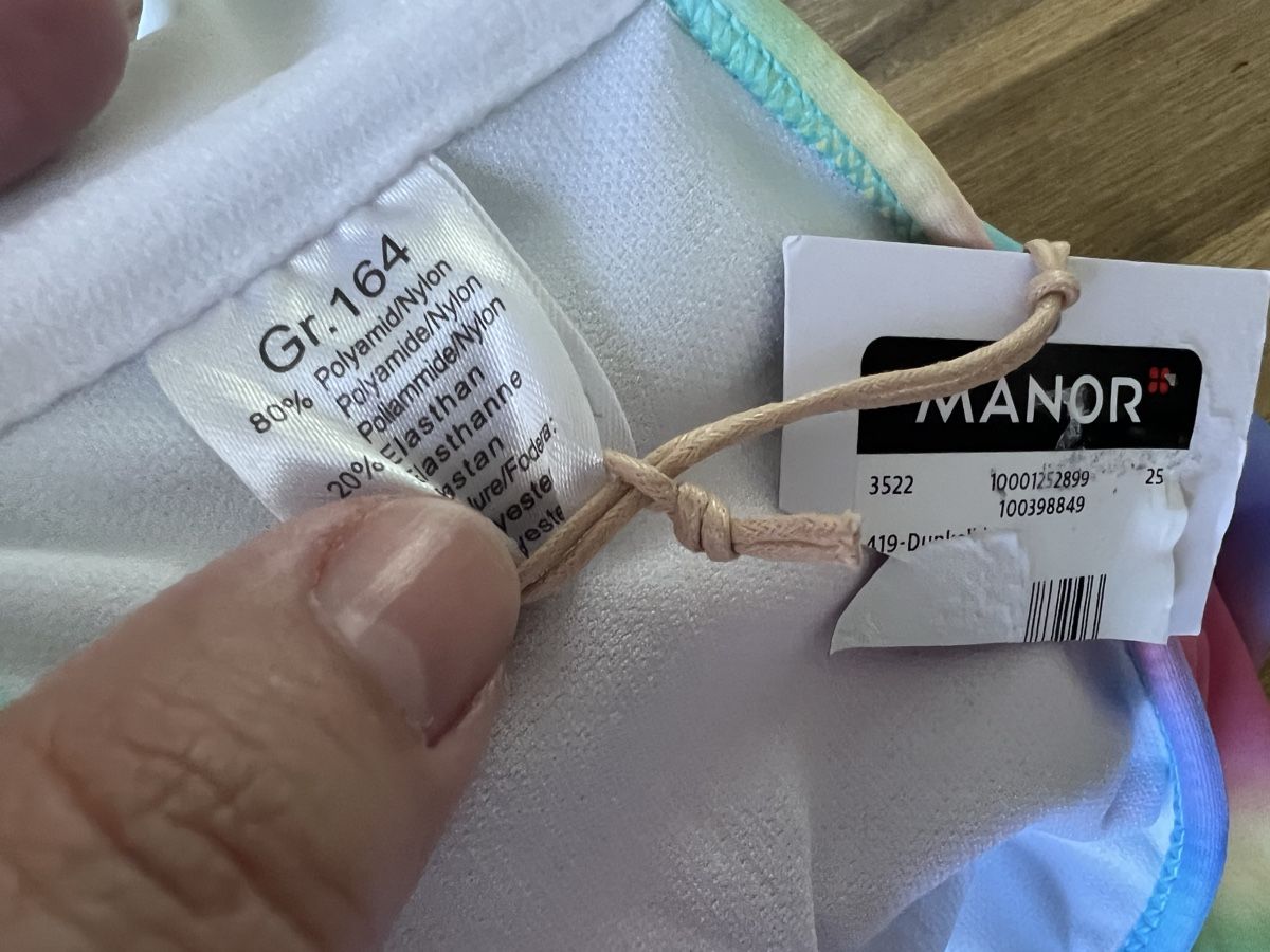 Costumi da bagno & Bikini: Neu Bikini Oberteil Mädchen gr. 164 – Nuovo e nell'imballaggio originale da Triesen venduto da bubita 6