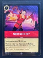 Lorcana WHO'S WITH ME ? 131/204 EN-5 Super Rare
