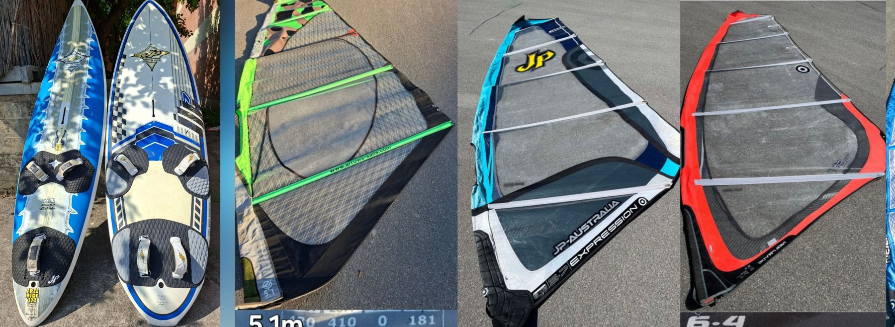 Surfboards & Schwimmbrette: JP Windsurfset   – Gebraucht aus Fällanden von Nmustang