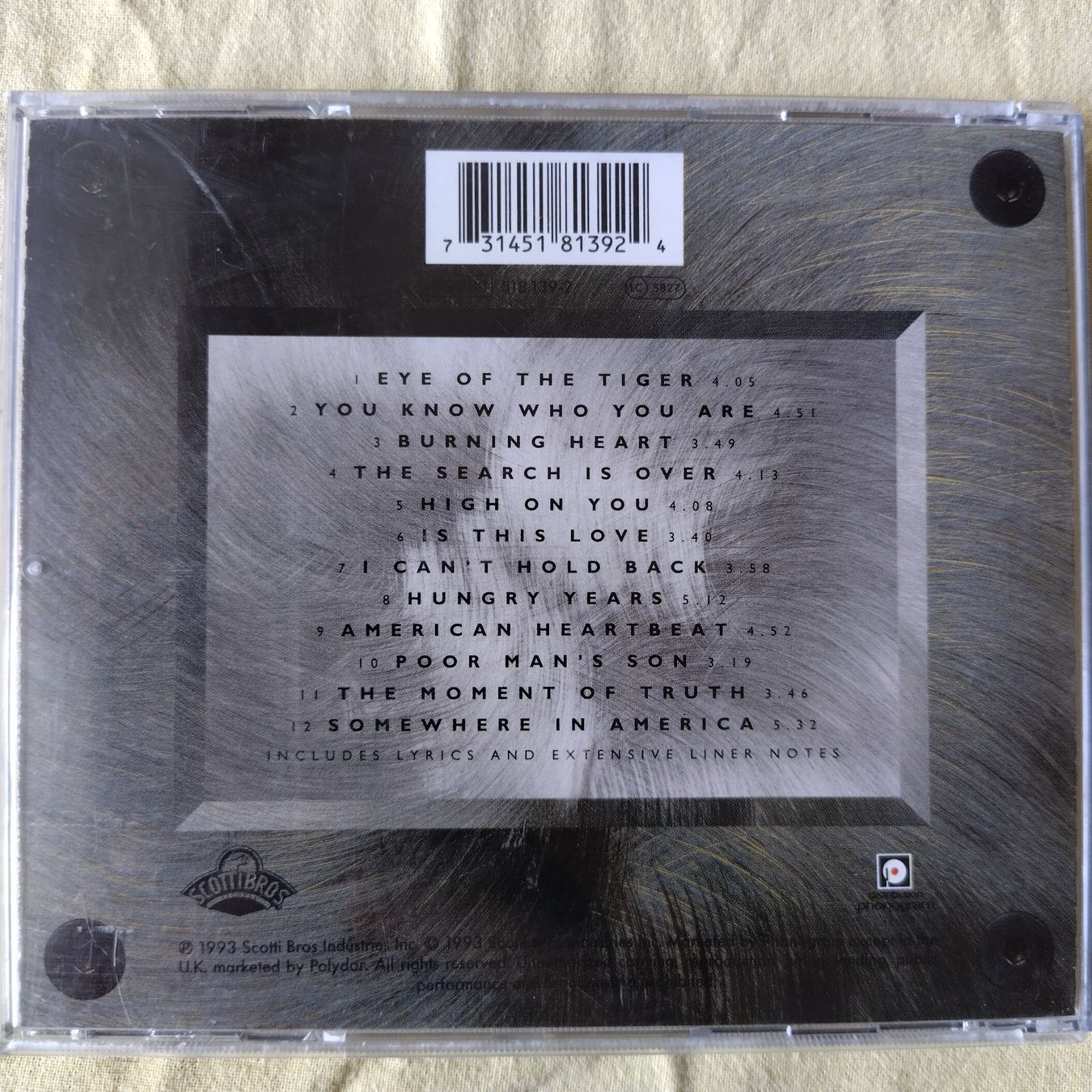 CDs: CD von Survivor – Gebraucht aus Buchs von mdi_mpx5 3