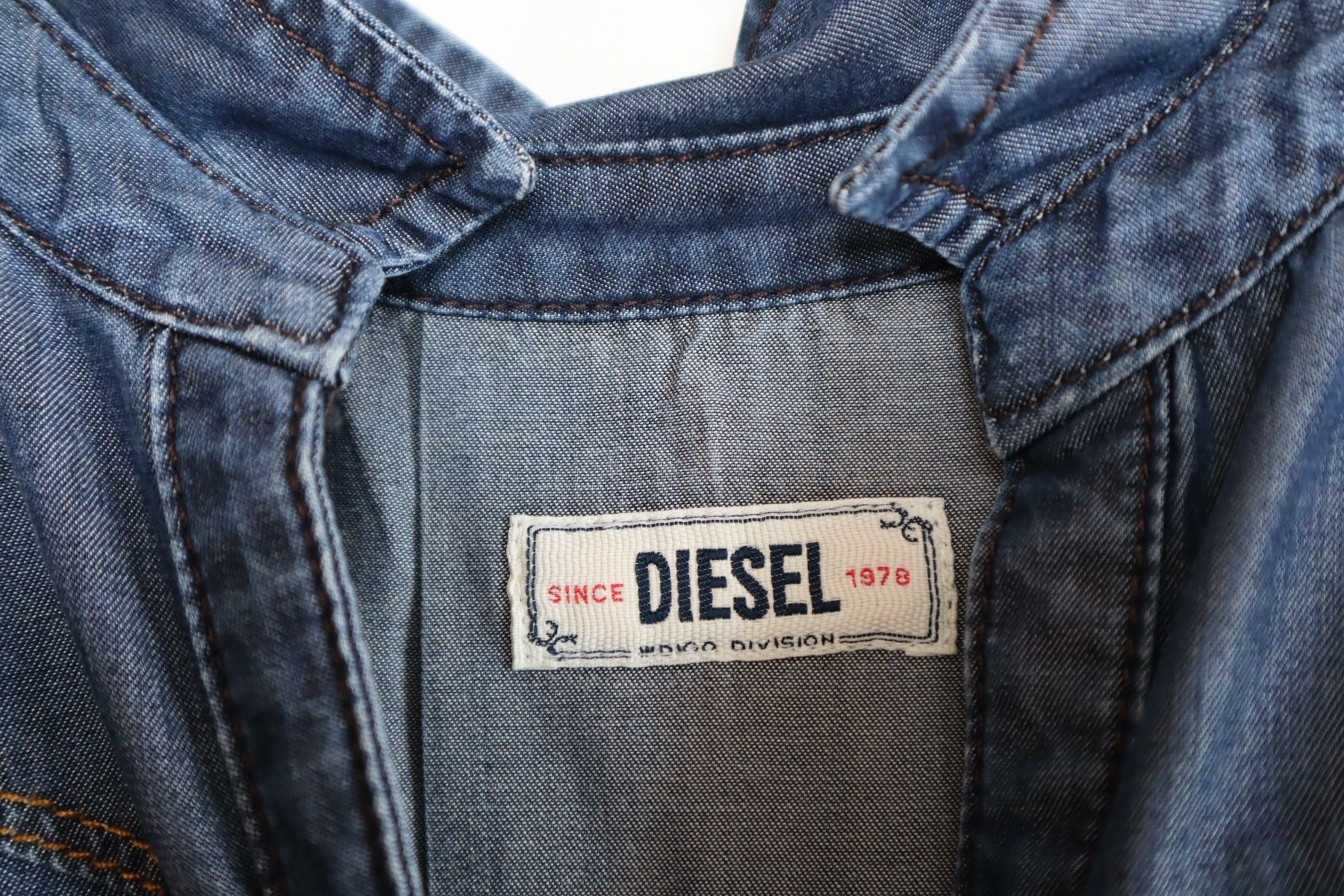Diesel Camicette: Bluse, Diesel, Gr. M, Jeansoptik – Usato da Wattwil venduto da diamant1 3