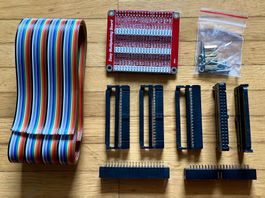 Set GPIO Expansion Board Raspberry Pi Shield rot