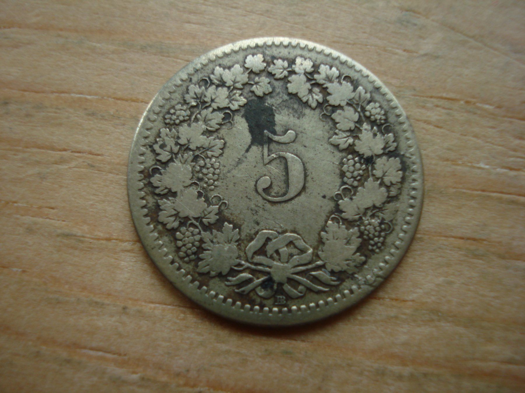 Tutti le monete: (B) 5 Rappen 1850 – Usato da Erlach venduto da Net-Coins 1