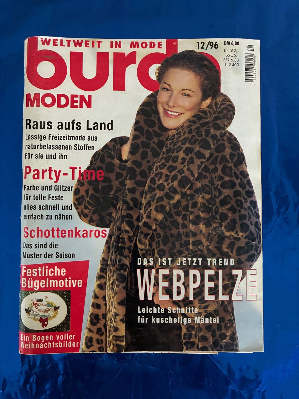 Cartamodelli: Burda Moden 1996 Weihnachtsausgabe Schnittmuster Mode Design – Usato da Aarwangen venduto da nemkin61