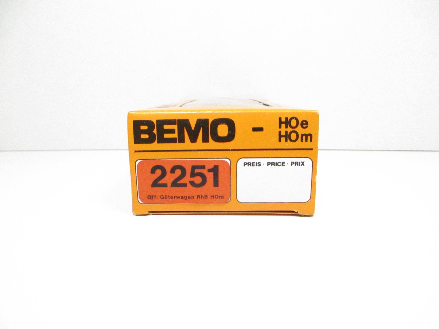 Bemo Modellini di ferrovie: Bemo H0m 2251 RhB Offener Güterwagen E 6668 – Nuovo e nell'imballaggio originale da Olten venduto da Heinrich875 8