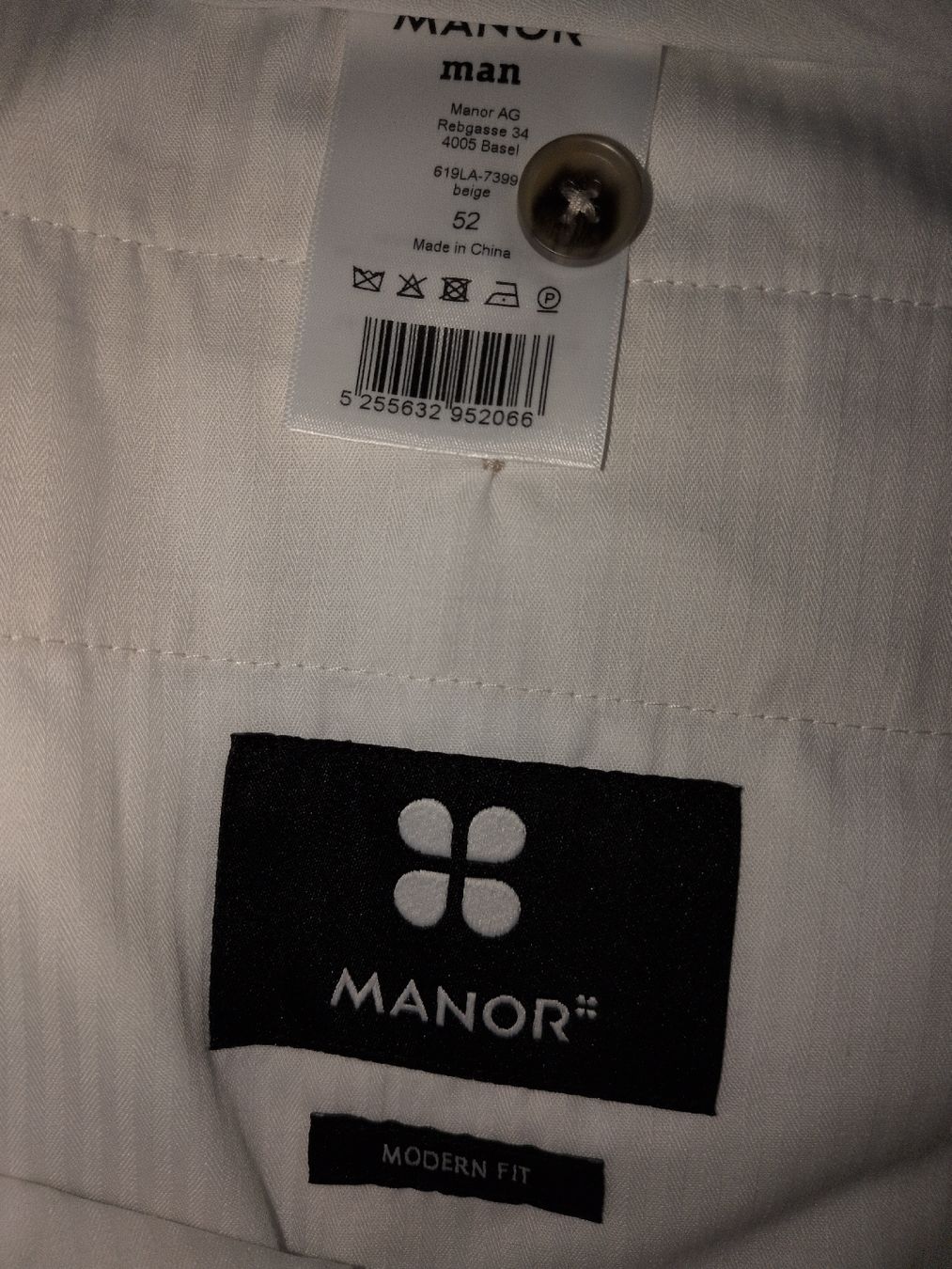Pantaloni: Anzughose beige 52 – Nuovo (secondo la descrizione) da Nussbaumen AG venduto da off_6rdl 2