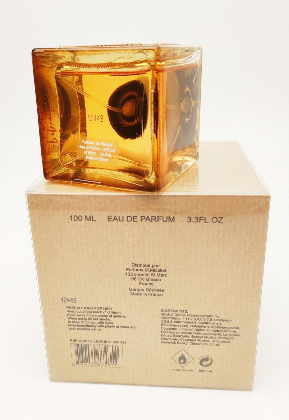 Profumi & Eau de Toilette: Vanille Cuir von M. Micallef – Usato da Zürich venduto da Loveparfumes 4
