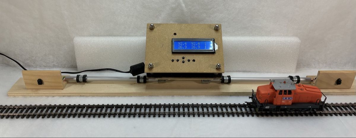 Modelleisenbahnen: Modellbahn H0 Geschwindigkeitsmesser Eigenbau – Neu (gemäss Beschreibung) aus Zuzwil SG von TheMightyJones 1