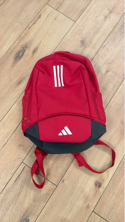 Adidas Sporttasche rot mit Trageriemen NEU 