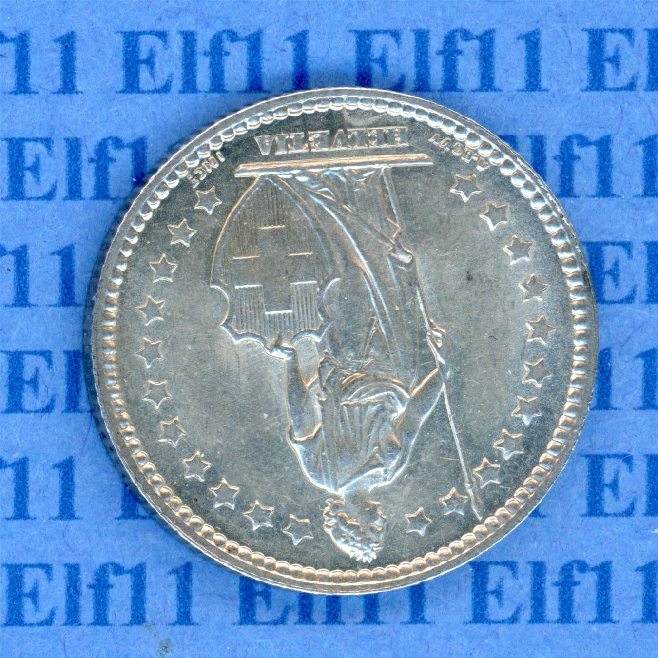 Tutti le monete: CHF___1.00 1880 unz-stgl 1 Franken – Nuovo (secondo la descrizione) da Widnau venduto da Elf11 1